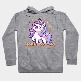 Singing unicorn Hoodie